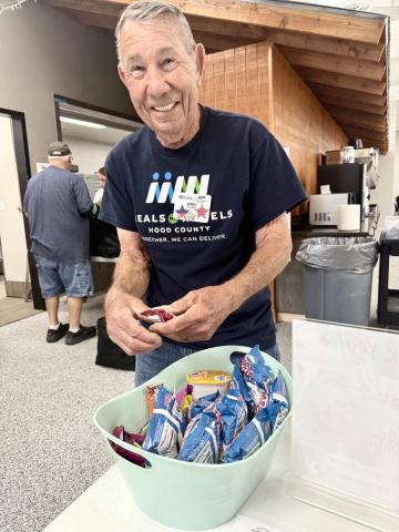 Snacks for the volunteers